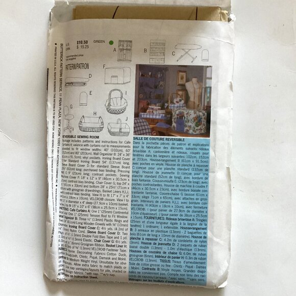 4 Home Decor Sewing Patterns Bedding Cushion Covers Wedding Chairs Etc. - Picture 5 of 9